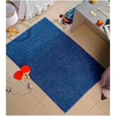 Passadeira 50 X 100 Cm Classic Azul Jeans Tapetes Oasis