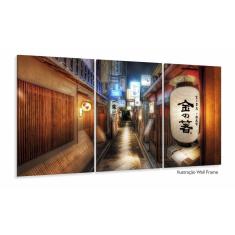 Quadro Decorativo Vintage Streets Of Kyoto - Tela Em Tecido