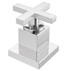 Acabamento Para Registro C 34 1/2, 3/4 E 1 Meber Metais Cromado