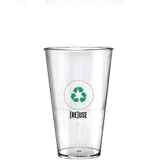 8 Copos Big Drink Eco Reuse um Copo KrystalON