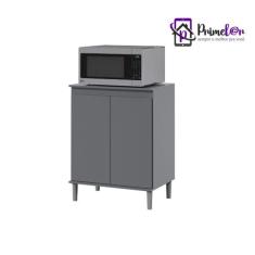 Balcão Microondas Armário Para Cozinha 2 Portas EJ
