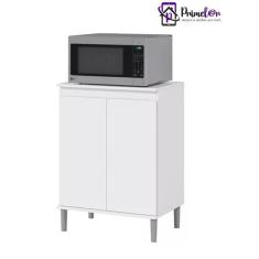 Balcão Microondas Armário Para Cozinha 2 Portas EJ
