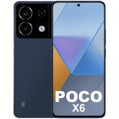 Smartphone Xiaomi POCO X6 5G Dual SIM de 256GB / 12GB RAM Tela de 6.67 - Azul (Global)