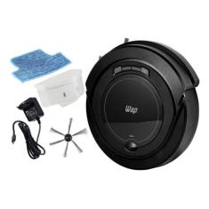 Robô Aspirador E Passa Pano Wap Robot W90 Preto Bivolt, Preto, Bivolt
