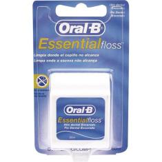Fio Dental Essencial Floss c/ Cera 50m - 6 unidades - Oral B
