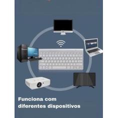 Teclado e Mouse Wireless Compatível Com Tablet S6 lite 10.4 polegadas 