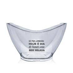 Champanheira Personalizada Bem Gelada - Krystalon