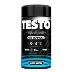 Testo Body Nutry 120 cápsulas  Suplemento Natural com Zinco, Magnésio,