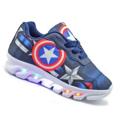 Tenis de Led Luz  Infantil Junvenil Masculino Light Star