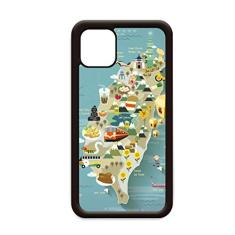 Capa de viagem Taiwan Area China para iPhone 11 Pro Max para Apple Mobile Case Shell