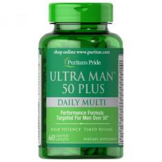Ultra Man™ 50 Plus Daily (60 Caps) - Puritans Pride