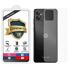 Pel�cula De Gel Traseira Fibra Carbono Para Motorola Moto G32 4g 6.5