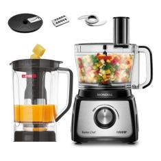 Multiprocessador Turbo Chef 5 Em 1 Mpn-01-b 1000w Mondial Cor Preto 220v MPN-01-B