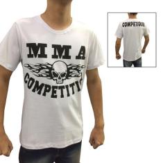 Camisa Camiseta Mma Competition - Branco - Duelo Fight