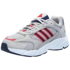 adidas CrazyChaos 2000 Tênis masculino, Cinza/azul marinho/cinza, 39