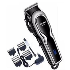 Maquina Cabelo e Barba profissional Recarregável Bivolt 110/220 - keme