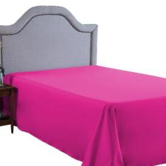 Lençol Cama Box Casal 400 Fios Sem Elástico Virol Toque Extra Macio - 