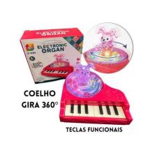 Brinquedo Mini Teclado Piano Musical Infantil Bate E Volta Luz E Som -