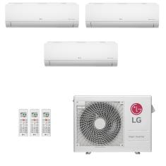 Ar-Condicionado Multi Split Inverter LG 24.000 (3x Evap HW 12.000) Quente/Frio 220V								