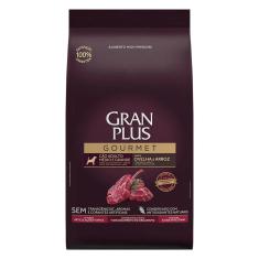Ração Gran Plus Gourmet para Cães Adultos Raças Médias e Grande Ovelha e Arroz - 15kg
