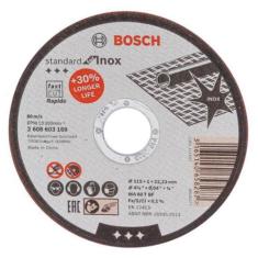 Disco Corte Bosch Inox 115X1,6X22,23mm Gr.60