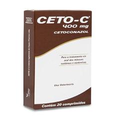 CEPAV Ceto-C - Antimicótico Cetoconazol 400 Mg - 20 Comprimidos