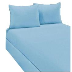 Jogo de Lençol Casal Queen com Elástico Microfibra 100% Poliéster - Lu