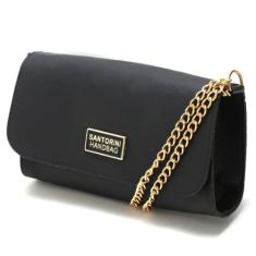 Bolsa Feminina Festa Alça Corrente Bolsinha Pequena Balada - santorini