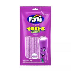 Tubes Tubinhos Uva Cítrico Fini 80g