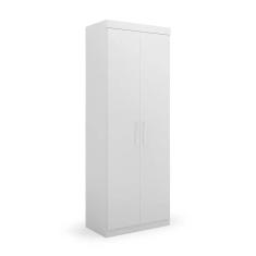 Guarda Roupa Casal 2 Portas 2 Gavetas Gênova Plus Batrol Móveis Branco