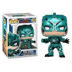 Boneco funko pop yon-rogg 429 captain marvel