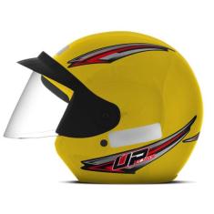 Capacete Aberto Mixs Up Masculino Feminino Segurança Conforto, AMARELO