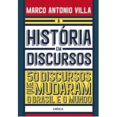 Livro - A história em discursos
