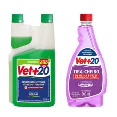 Desinfetante Concentrado Bactericida 1L + Brinde - VET+20
