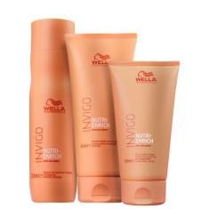 Kit Wella Invigo Nutri-Enrich Frizz Control (3 Produtos) BLZ