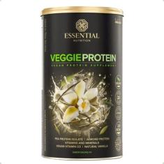Vegan Protein Veggie Essential Nutrition, Baunilha 450g