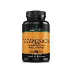 Vitamina D3 2000 Ui  60 Capsulas Bioklein