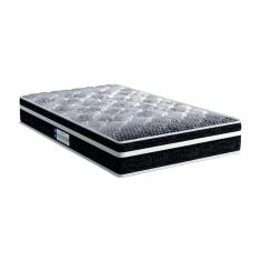 Colchão Solteiro Espuma D33  / EP Anatômico Firmepedic ProDormir Advanced Tech1500 Plus Euro Pillow Black (88x188x24) - Probel