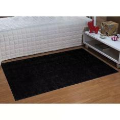 Tapete Passadeira Classic 66 x 120 cm Preto - Oásis
