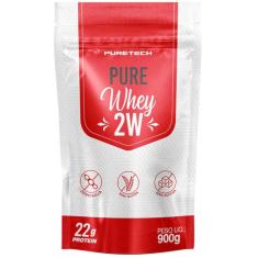 Pure Whey 2W Puretech Whey 2W Refil 900g Sabor Cookies Cream
