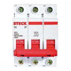 Disjuntor Steck Din Tripolar 16A Sd63 3Ka