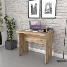 Escrivaninha Mesa De Escritório 0,80m Tampo 30mm Work30 - Compace Deco