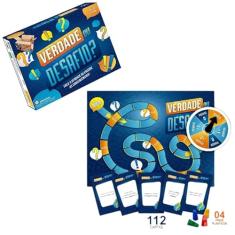 Brinquedo Educativo Jogo De Tabuleiro Verdade Ou Desafio