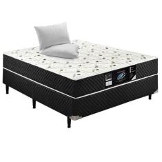 Cama Box Conjugado Viúva SP Móveis Espuma Ortopédica - 42x128x188cm