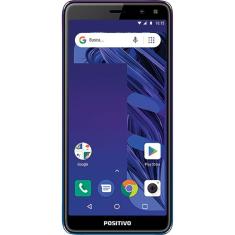 Smartphone Positivo Twist 3 Pro S533 64GB Dual Chip Tela 5.7&quot; 3G WiFi Câmera 8MP Azul e Roxo