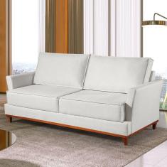 Sofá 3 Lugares 206cm M189 Living Tecido Impermeável Acqua Block