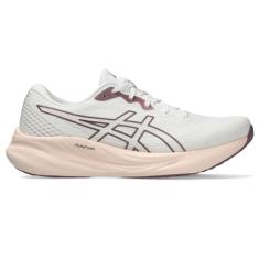 ASICS Tênis de corrida feminino Gel-Pulse 15, Branco/malva empoeirado, 38