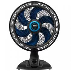 Ventilador De Mesa Arno Xtreme Force Breeze Vb55 40cm Repelente Líquido E 6 Pás Preto 110v