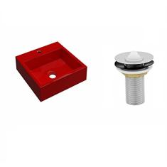 Kit Cuba Q395 C/Válvula Metal 1'' (2,6cm) Vermelho