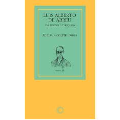 Livro - Luís Alberto de Abreu: um teatro de pesquisa